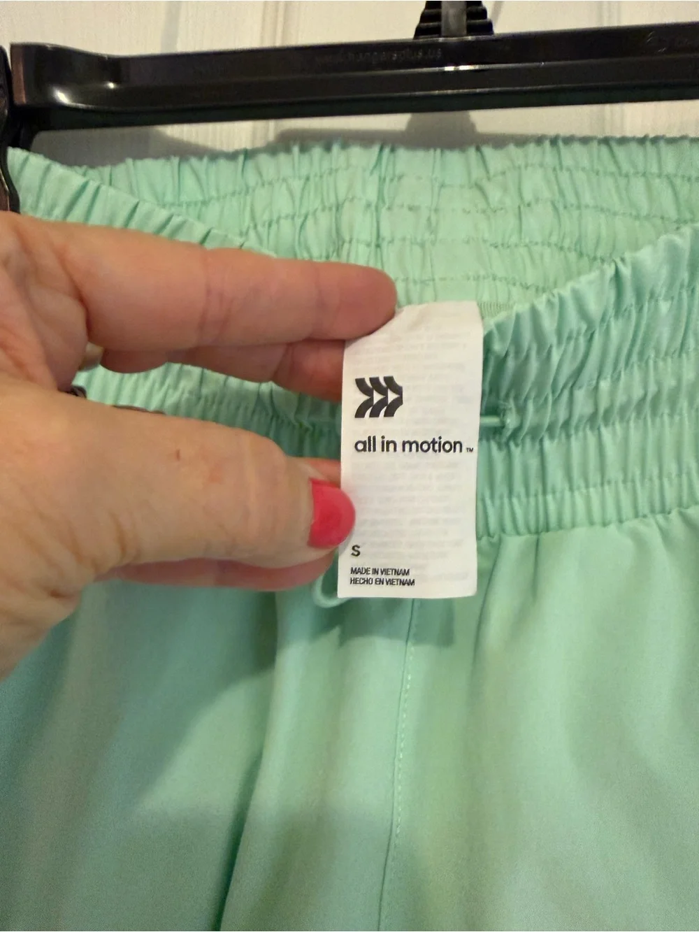 all in motion Mint Athletic Drawstring Running Shorts